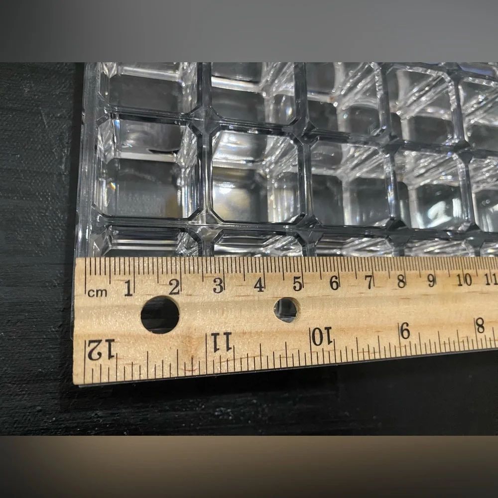 Lip color holder with 24 slots